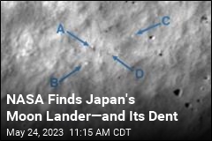 Japanese Lander Put a Dent in the Moon
