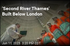 &#39;Second River Thames&#39; Built Below London