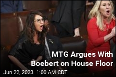 MTG Argues With Boebert on House Floor