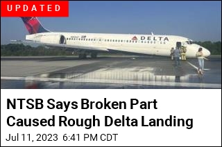 Delta Plane Makes Unusual Landing in Charlotte