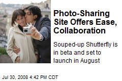 Photo-Sharing Site Offers Ease, Collaboration