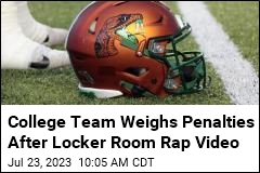 College Team Weighs Penalties After Locker Room Rap Video