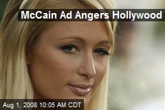 McCain Ad Angers Hollywood