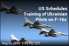 US Sets Training of Ukrainian Fighter Pilots