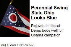 Perennial Swing State Ohio Looks Blue