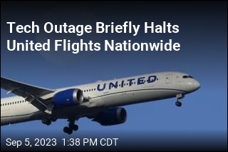 Glitch Briefly Halts United Airlines Flights