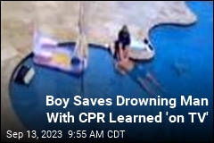 Boy Saves Drowning Man With CPR Learned &#39;on TV&#39;