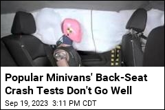 Popular Minivans&#39; Back-Seat Crash Tests Don&#39;t Go Well