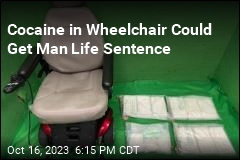 24 Pounds of Suspect Cocaine Found in Motorized Wheelchair