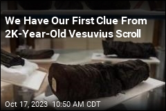 Student Identifies First Word in Charred, 2K-Year-Old Scroll