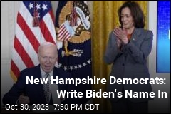 New Hampshire Democrats: Write Biden&#39;s Name In