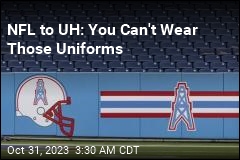 NFL to UH: You Can&#39;t Wear Those Uniforms