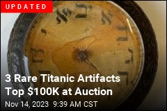 These Auction Items Touched Titanic Survivors, and the Dead