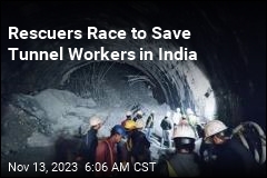 Race to Save Trapped Tunnel Workers in India