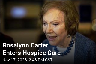 Rosalynn Carter Enters Hospice Care