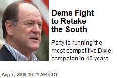Dems Fight to Retake the South