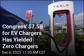 Congress&#39; $7.5B for EV Chargers Has Yielded Zero Chargers