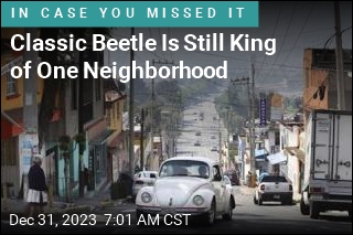 VW Beetle Still Rules in Mexico CIty Neighborhood