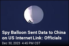Spy Balloon Sent Data to China on US Internet Link: Officials