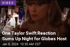 One Taylor Swift Reaction Sums Up Night for Globes Host