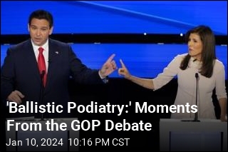&#39;Ballistic Podiatry:&#39; Moments From the GOP Debate