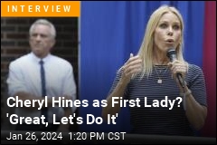 Cheryl Hines as First Lady? &#39;Great, Let&#39;s Do It&#39;