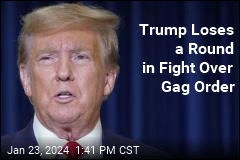 Trump Loses a Round in Fight Over Gag Order