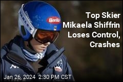 Top Skier Mikaela Shiffrin Loses Control, Crashes