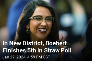 In New District, Boebert Finishes 5th in Straw Poll