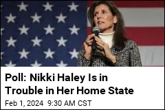 Poll: Trump Has Big Lead in Nikki Haley&#39;s Home State