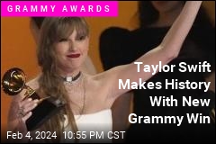 Taylor Swift Makes History With Grammy Win