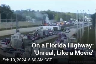 On a Florida Highway: &#39;Unreal, Like a Movie&#39;
