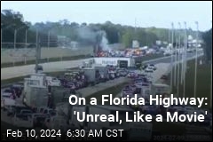 On a Florida Highway: &#39;Unreal, Like a Movie&#39;