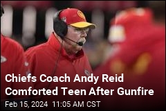 Chiefs Coach Andy Reid Comforted Teen After Gunfire