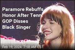 Paramore Rebuffs Honor After Tenn. GOP Disses Black Singer