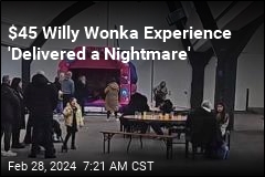 $45 Willy Wonka Experience &#39;Delivered a Nightmare&#39;