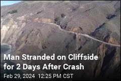 Man Rescued 2 Days After Crash Off Cliff