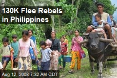 130K Flee Rebels in Philippines