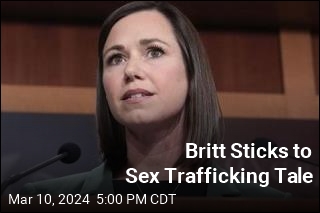 Britt Sticks to Sex Trafficking Tale