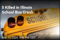 5 Killed in Illinois School Bus Crash