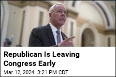 Republican Is Leaving Congress Early