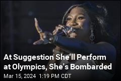 At Suggestion She&#39;ll Perform at Olympics, She&#39;s Bombarded