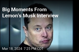 Big Moments From Lemon&#39;s Musk Interview