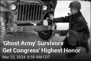 WWII &#39;Ghost Army&#39; Gets Congress&#39; Highest Honor