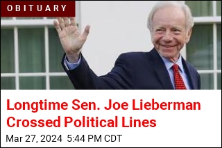 Joe Lieberman Crossed Lines, Broke Ground as VP Nominee