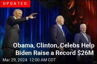 Obama, Clinton to Join Biden for Big Fundraiser
