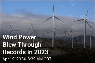 Wind Power Blew Through Records in 2023
