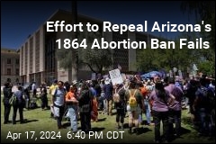 Arizona Lawmakers Block Move to Repeal 1864 Abortion Law