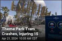 Tram Crash Injures 15 a Universal Studios