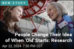 Perception of Who&#39;s Old Changes, Researchers Find